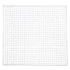 2pcs Square BBQ Grill Net 45x45cm Galvanized Iron Barbecue Mesh Mat