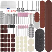 141 Drill Accessories Grinding Polishing Set For Dremel Grinder Rotary Tool