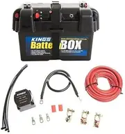 Adventure Kings Battery Box 12V 2X USB & Cig Socket + Dual Battery System 140A