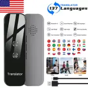 Smart 137 Languages Translator Two Way Instant Voice Photo Translation Device US