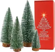 Small Christmas Tree,Mini Christmas Tree, Mini Pine Tree, Bottle Brush Fake Tree