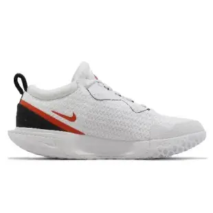 Nike 網球鞋 M Zoom Court Pro HC 男鞋 白 紅 氣墊 硬地球場 DV3278-100