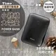 【Timo】小圓寶 PD20W+QC USB-C雙向快充 12000series 行動電源-黑色