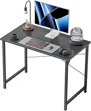 CubiCubi Computer Desk, 32 inch Home Office Desk, Modern Simple Style PC Table for Home, Office, Study, Writing, Black