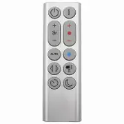 Compatible For Dyson HP04 / HP05 / HP06 / HP09 Remote Control Purifier Fan Heater Controller Silver