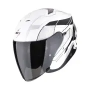 EXO-Z1 Vue Black White Silver Jet Helmet