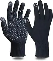 [Evridwear] Touchscreen Merino Wool Gloves Warm Ski Glove Liner for Men Women