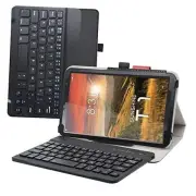 Detachable Keyboard Standing PU Leather Cover Case for 8" Sunshine T1