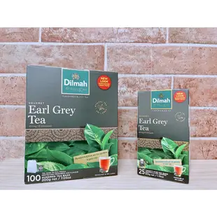 §洺禾§附發票§ *12盒免運* Dilmah 帝瑪 伯爵紅茶 伯爵茶 EARL GREY 25入 100入