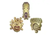 Dungeons & Dragons: Pin Badges - Set of 3