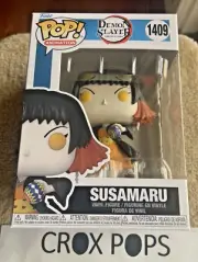 SUSAMARU 1409 Demon Slayer Funko Pop Vinyl New in Mint Box + Protector