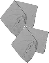 ZUNOXAZ 2pcs Armrest Covers Stretch Sofa Protector Caps for Couch Chair Elastic Armrest Protector Minimalist Design for Home Office Hotel Use