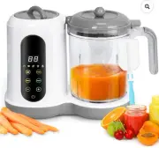 NEW Smart Touch Screen Healthy Baby Food Maker Blender Steamer Processor Puree