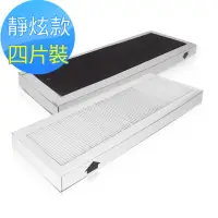 在飛比找momo購物網優惠-【怡悅】HEPA靜電濾網(適用3m超濾淨型-靜炫款/靜音款空