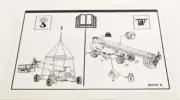 822723 / 822723GT OEM Genie DECAL TRANSPORT DIAGRAM SX-180