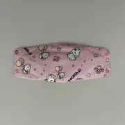 Kids KF94 face mask 10pcs pink rabbit Disposable 4 Layer Face Cover