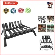 Durable 30 Inch Hearth Log Grate - Perfect for Indoor Chimney & Outdoor Firepit