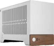 Fractal Design Terra Silver - Wood Walnut front panel - Small form factor - mITX