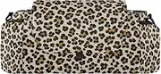 miaozhen Fake Glitter Leopard Print Beige stroller organizer baby bag stroller caddy with cup holders tissue accesorios para carriolas de accesorios para carriolas de
