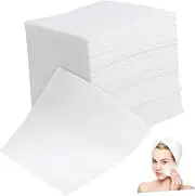 Healeved 100pcs Non Woven Gauze Wipes for Makeup Removal Skin Cleansing,All-Purpose Gauze Sponge,Non-Woven Makeup Sponges,Makeup Removal Wipes