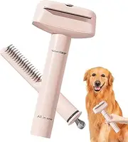Dog Shedding Brush - Pet Hair Removal Comb - Ergonomic Skin Friendly Comb, Pet Grooming Tool, Reduces Shedding and Provides Massage