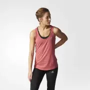 NWT Adidas Women`s Aeroknit Climacool Tennis Power Red/Colored Heather AA4945