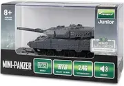 Amewi RC Leopard II Mini Tank with IR Battle Function Remote Controlled 1:72 RTR Children from 8 Years