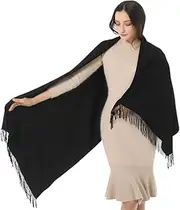 [Gomust] Womens Shawl Wrap Scarf Pashmina Cashmere Warm Large Stole Gift Idea Wedding Christmas Birthday Super Soft
