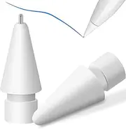 Upgraded Tips for Apple Pencil, (2pcs) Mix Replacement for Apple Pencil 2nd/ 1st Gen/USB-C/Pro Tips