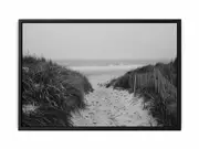 Beach Path Framed Print Fine Art Poster Print