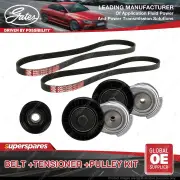 Gates Belt & Tensioner & Pulley Kit for GMC Sierra C15 K15 C25 K25 Suburban C209