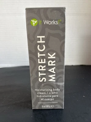 It Works Moisturizing Stretch Mark Cream 6 oz. Expire Date In Photos