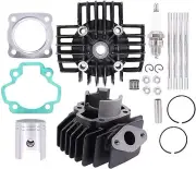 Rebuild Head Bore Barrel Cylinder Piston Rings Kit Set YAMAHA PW50 PY50 PEEWEE50