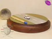 Ford Ambulance 1948 T-scale 1:450 vehicle Hand-painted Metal Model