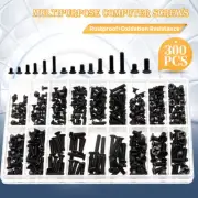 300Pcs Screws Screw Assorted Set Repair Accessories For Laptop Phone Computer AU