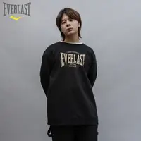 在飛比找樂天市場購物網優惠-【滿額現折300】EVERLAST 大學T 黑 奶茶LOGO