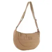 Milleni Ladies Fashion Puffer Crossbody Bag in Blush