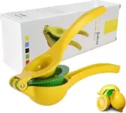 Lemon Lime Squeezer, Manual Press Juicer - High Premium Quality Zinc Alloy