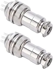 Aviation Wire Connector, Silver Plated Copper Aviation Connector, Long Service Life of Mechanical Equipments (7 Pin)