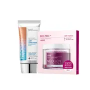 NEOGEN Dermalogy Bio - Peel Gauze Peeling - Wine - 8ea + Day-Light Protection Airy Sunscreen SPF50+ - 50ml (1ea) Set