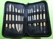 14 Pcs Carving Spatula Modeling Kit & Metal Clay Pottery Sculpting Tool Set T-73