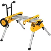 Rolling Table Saw Stand Heavy Duty Large Rubber Feet Lightweight Folding Legs