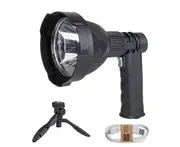 501B High Power Strong Light LED Flashlight 940nm IR Lighting Night Vision Zoomable TorchBlack