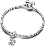 [PANDORA] Moments 792749C01 Simba Charm, Einheitsgröße, Sterling Silver, No Gemstone