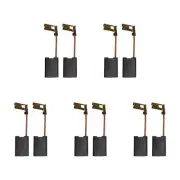 5 Sets of - 2x Carbon Brushes - Metabo Drill (Size - 6.2 X 12.5 X 18)