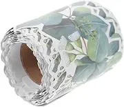 jojofuny 1 Roll Removable Decorative Border Paper for Bulletin Boards Classroom Office Decor Wear Resistant Easy to DIY for Blackboard Desk Trim