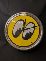 Hand Painted Mooneyes Style Clock