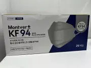 KF94 face masks 25 pcs Made in Korea