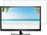 Blue Light Blocking Screen Protector Panel, 24 Inch 16:9 Anti Glare Computer Screen Cover, 420‑460 Nanometers 5 Layer Anti Scratch PC UV Blocking Filter, Dust Proof