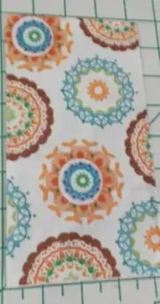 Two Decorative Hostess Napkins for Decoupage "Boho" 2-Ply
